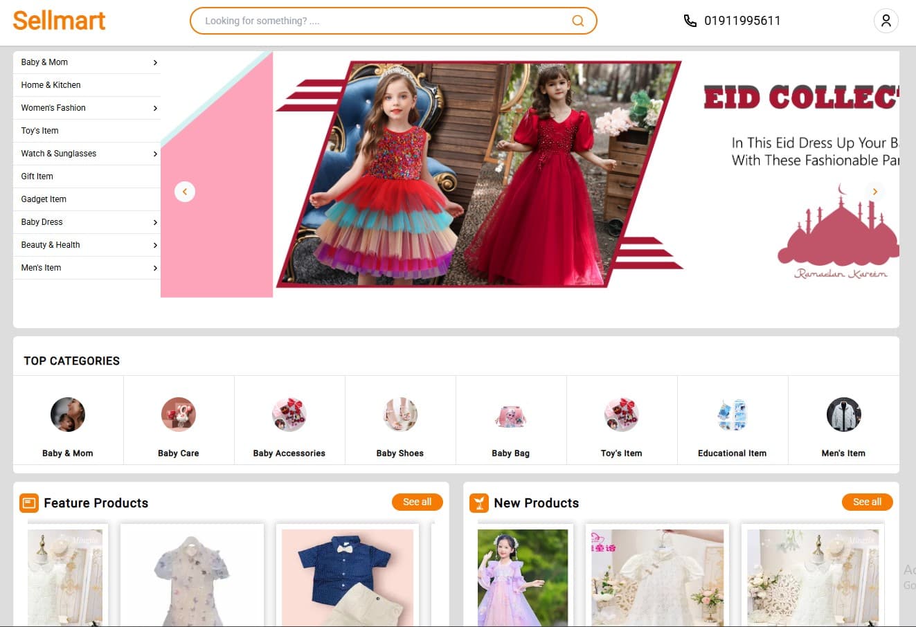 single vendor ecommerce